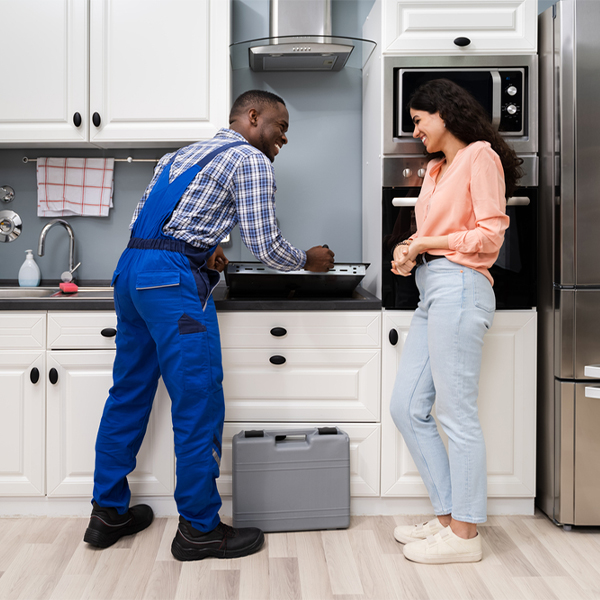 what kind of warranty do you offer on your cooktop repair services in Sierra Brooks CA